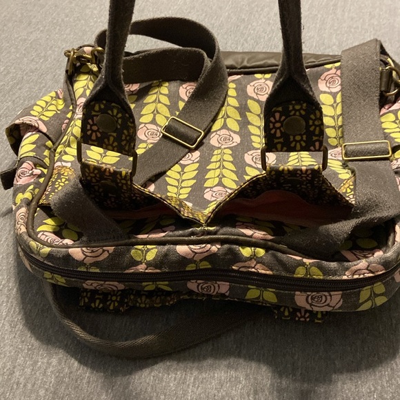 Petunia pickle bottom floral bag backpack diaper bag in great condition - Picture 7 of 12